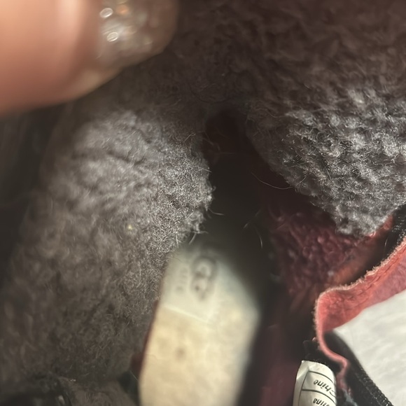 Ugg Australia Women Kesey Leather Waterproof Boots shoes sz 8. Preworn. - Picture 12 of 13